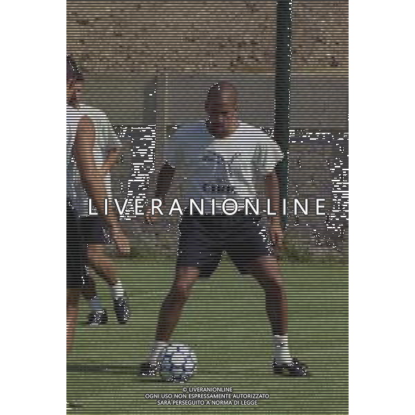 1999-ALLENAMENTO LAZIO CALCIO NELLA FOTO JUAN SEBASTIAN VERON AG ALDO LIVERANI SAS