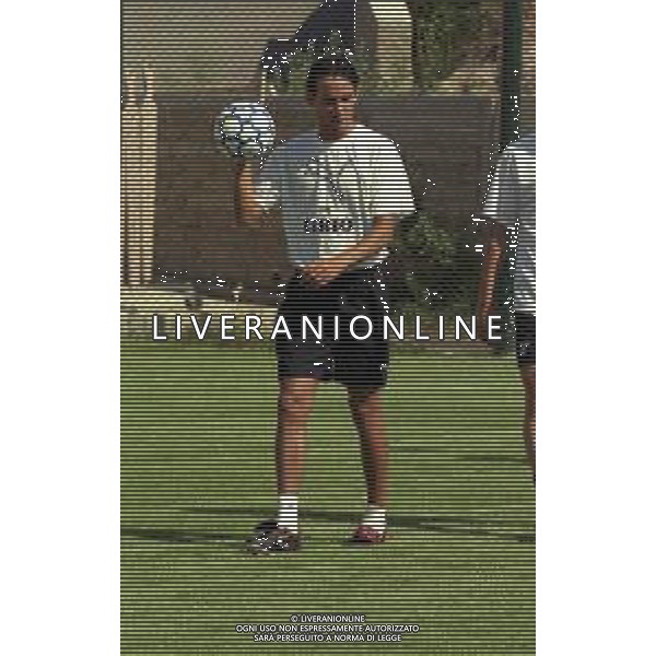 1999-ALLENAMENTO LAZIO CALCIO NELLA FOTO FILIPPO INZAGHI AG ALDO LIVERANI SAS