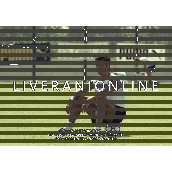 1999-ALLENAMENTO LAZIO CALCIO NELLA FOTO FERNANDO COUTO AG ALDO LIVERANI SAS