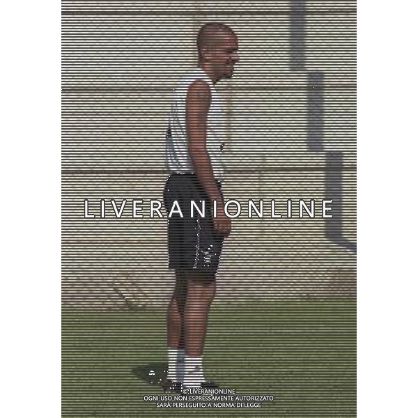 1999-ALLENAMENTO LAZIO CALCIO NELLA FOTO JUAN SEBASTIAN VERON AG ALDO LIVERANI SAS