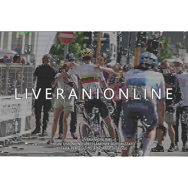 20-05-2022 Giro D\'italia; Tappa 13 Sanremo - Cuneo; 2022, Groupama - Fdj; Demare, Arnaud; Konovalovas, Ignatas; Cuneo; ©SIROTTI/AGENZIA ALDO LIVERANI SAS