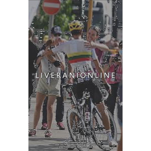 20-05-2022 Giro D\'italia; Tappa 13 Sanremo - Cuneo; 2022, Groupama - Fdj; Demare, Arnaud; Konovalovas, Ignatas; Cuneo; ©SIROTTI/AGENZIA ALDO LIVERANI SAS