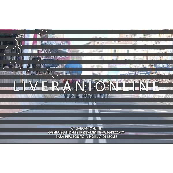 20-05-2022 Giro D\'italia; Tappa 13 Sanremo - Cuneo; 2022, Groupama - Fdj; 2022, Quick Step - Alpha Vinyl; Demare, Arnaud; Cavendish, Mark; Cuneo; ©SIROTTI/AGENZIA ALDO LIVERANI SAS