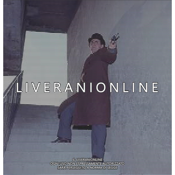 RETROSPETTIVA ADOLFO CELI ATTORE NELLA FOTO ADOLFO CELI NELLA SERIE TELEVISIVA “JOE PETROSINO“ NELL\'ANNO 1972 AG ALDO LIVERANI SAS 