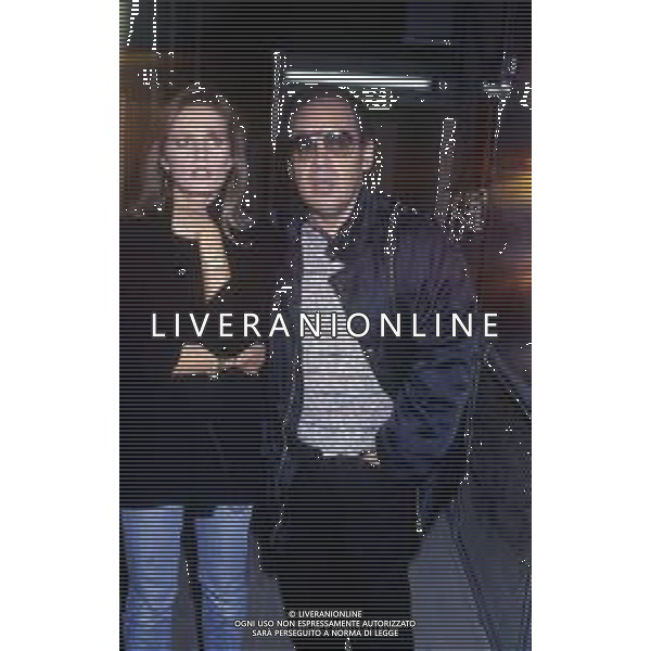 RETROSPETTIVA ISABELLA FERRARI ATTRICE NELLA FOTO ISABELLA FERRARI CON GIANNI BONCOMPAGNI NELL\'ANNO 1986 A ROMA AG ALDO LIVERANI SAS