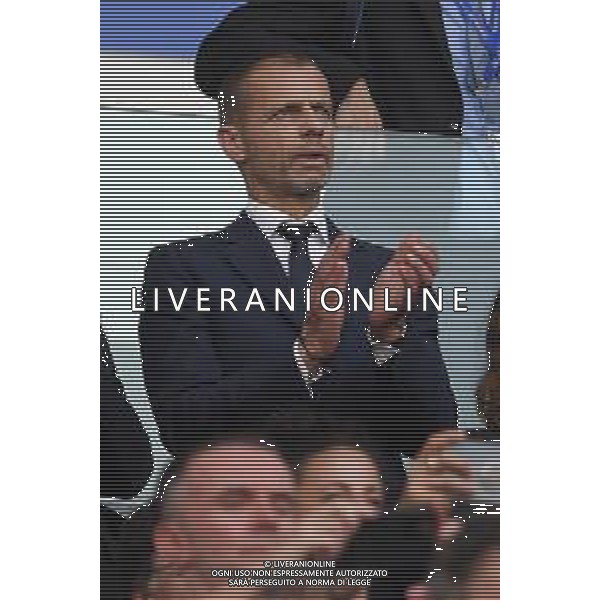 TVMV-Torino 21.05.2022 Allianz Stadium ©Manuela Viganti/Agenzia Aldo Liverani Barcellona vs Lione Uefa Women\'s Champions League Final 2022 Nella foto : alexander ceferin presidente uefa in tribuna ©VIGANTI/AGENZIA ALDO LIVERANI SAS