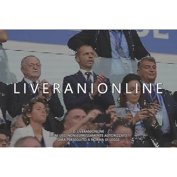 TVMV-Torino 21.05.2022 Allianz Stadium ©Manuela Viganti/Agenzia Aldo Liverani Barcellona vs Lione Uefa Women\'s Champions League Final 2022 Nella foto : alexander ceferin presidente uefa in tribuna ©VIGANTI/AGENZIA ALDO LIVERANI SAS