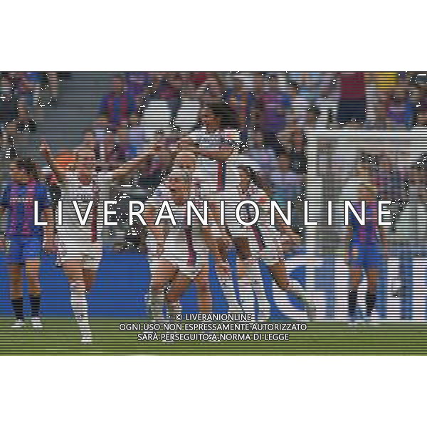 TVMV-Torino 21.05.2022 Allianz Stadium ©Manuela Viganti/Agenzia Aldo Liverani Barcellona vs Lione Uefa Women\'s Champions League Final 2022 Nella foto : esultanza lione dopo il gol di amandine henry ©VIGANTI/AGENZIA ALDO LIVERANI SAS