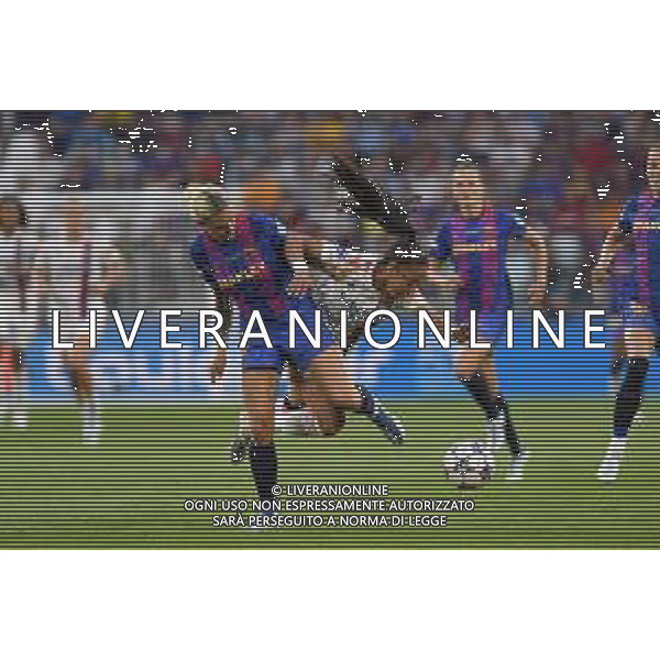 TVMV-Torino 21.05.2022 Allianz Stadium ©Manuela Viganti/Agenzia Aldo Liverani Barcellona vs Lione Uefa Women\'s Champions League Final 2022 Nella foto : catarina macario e ana maria cmgorevic ©VIGANTI/AGENZIA ALDO LIVERANI SAS