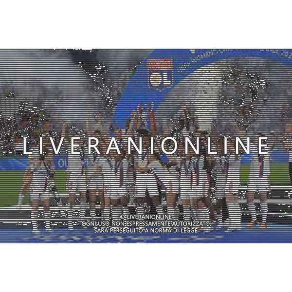 TVMV-Torino 21.05.2022 Allianz Stadium ©Manuela Viganti/Agenzia Aldo Liverani Barcellona vs Lione Uefa Women\'s Champions League Final 2022 Nella foto : l\'olympique lione vince la champions league femminile 2022 - Festeggiamenti esultanza fine gara ©VIGANTI/AGENZIA ALDO LIVERANI SAS