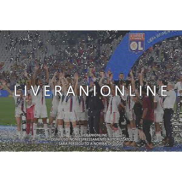 TVMV-Torino 21.05.2022 Allianz Stadium ©Manuela Viganti/Agenzia Aldo Liverani Barcellona vs Lione Uefa Women\'s Champions League Final 2022 Nella foto : l\'olympique lione vince la champions league femminile 2022 - Festeggiamenti esultanza fine gara ©VIGANTI/AGENZIA ALDO LIVERANI SAS