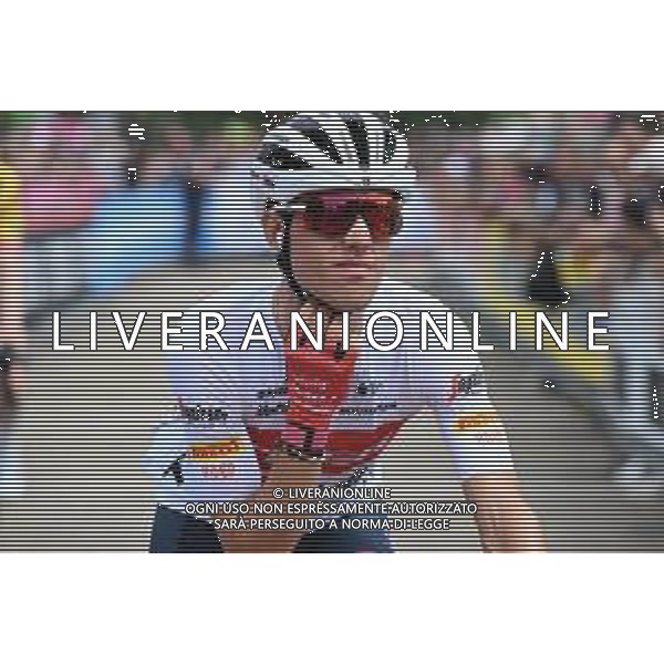 22-05-2022 Giro D\'italia; Tappa 15 Rivarolo Canavese - Cogne; 2022, Trek - Segafredo; Lopez, Juan Pedro; Rivarolo Canavese; ©SIROTTI/AGENZIA ALDO LIVERANI SAS