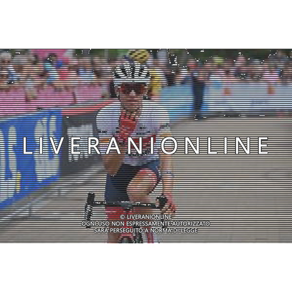 22-05-2022 Giro D\'italia; Tappa 15 Rivarolo Canavese - Cogne; 2022, Trek - Segafredo; Lopez, Juan Pedro; Rivarolo Canavese; ©SIROTTI/AGENZIA ALDO LIVERANI SAS