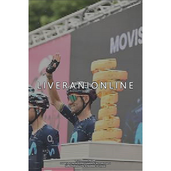 22-05-2022 Giro D\'italia; Tappa 15 Rivarolo Canavese - Cogne; 2022, Movistar; Valverde, Alejandro; Rivarolo Canavese; ©SIROTTI/AGENZIA ALDO LIVERANI SAS