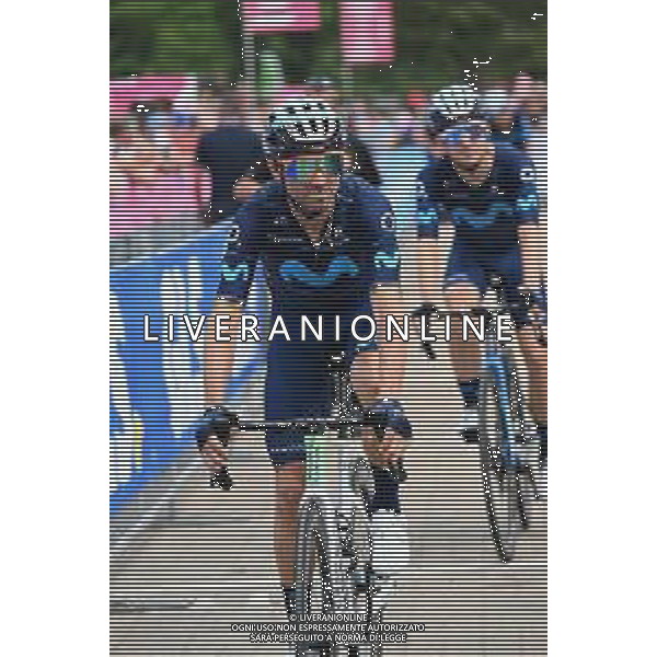 22-05-2022 Giro D\'italia; Tappa 15 Rivarolo Canavese - Cogne; 2022, Movistar; Valverde, Alejandro; Rivarolo Canavese; ©SIROTTI/AGENZIA ALDO LIVERANI SAS