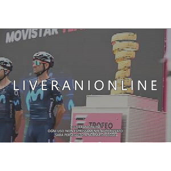 22-05-2022 Giro D\'italia; Tappa 15 Rivarolo Canavese - Cogne; 2022, Movistar; Valverde, Alejandro; Rivarolo Canavese; ©SIROTTI/AGENZIA ALDO LIVERANI SAS