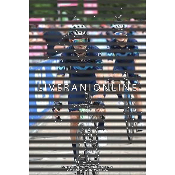 22-05-2022 Giro D\'italia; Tappa 15 Rivarolo Canavese - Cogne; 2022, Movistar; Valverde, Alejandro; Rivarolo Canavese; ©SIROTTI/AGENZIA ALDO LIVERANI SAS