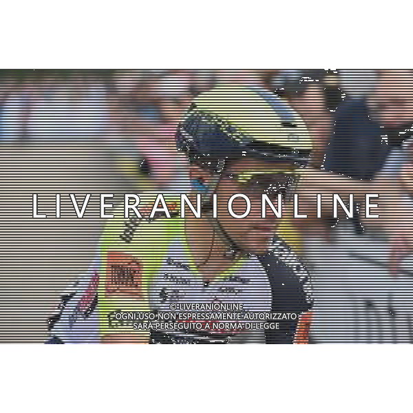 22-05-2022 Giro D\'italia; Tappa 15 Rivarolo Canavese - Cogne; 2022, Intermarche - Wanty Gobert; Pozzovivo, Domenico; Rivarolo Canavese; ©SIROTTI/AGENZIA ALDO LIVERANI SAS