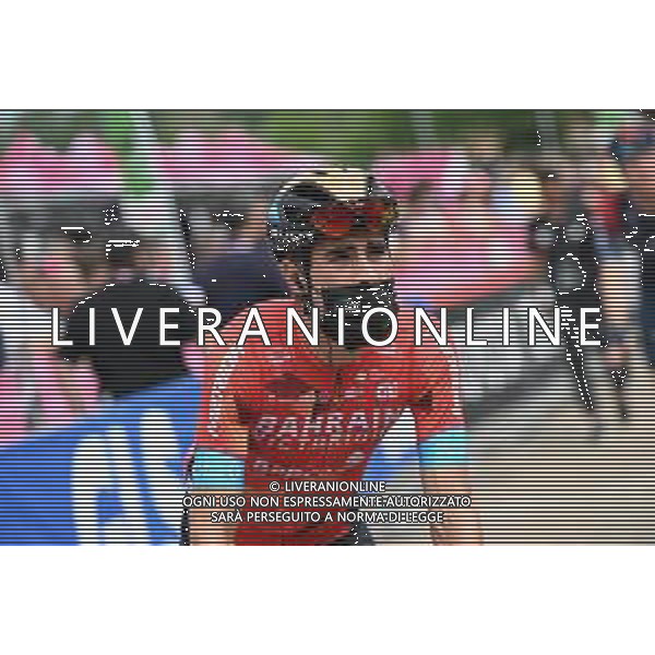 22-05-2022 Giro D\'italia; Tappa 15 Rivarolo Canavese - Cogne; 2022, Bahrain - Victorious; Landa Meana, Mikel; Rivarolo Canavese; ©SIROTTI/AGENZIA ALDO LIVERANI SAS