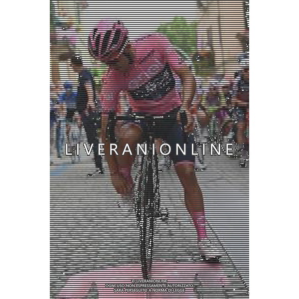 22-05-2022 Giro D\'italia; Tappa 15 Rivarolo Canavese - Cogne; 2022, Ineos - Grenadiers; Carapaz Antonio, Richard Antonio; Rivarolo Canavese; ©SIROTTI/AGENZIA ALDO LIVERANI SAS