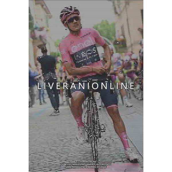 22-05-2022 Giro D\'italia; Tappa 15 Rivarolo Canavese - Cogne; 2022, Ineos - Grenadiers; Carapaz Antonio, Richard Antonio; Rivarolo Canavese; ©SIROTTI/AGENZIA ALDO LIVERANI SAS