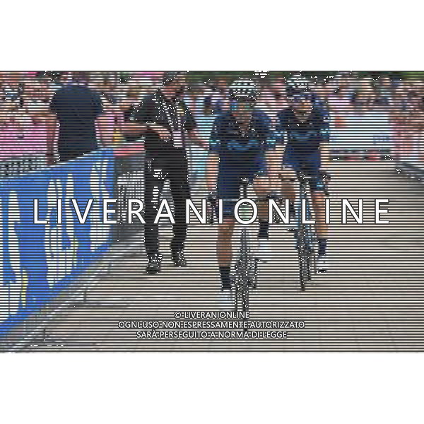 22-05-2022 Giro D\'italia; Tappa 15 Rivarolo Canavese - Cogne; 2022, Movistar; Valverde, Alejandro; Rivarolo Canavese; ©SIROTTI/AGENZIA ALDO LIVERANI SAS