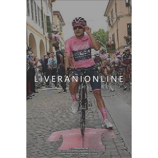 22-05-2022 Giro D\'italia; Tappa 15 Rivarolo Canavese - Cogne; 2022, Ineos - Grenadiers; Carapaz Antonio, Richard Antonio; Rivarolo Canavese; ©SIROTTI/AGENZIA ALDO LIVERANI SAS