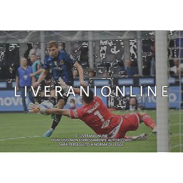 Nicolo\' Barella (Inter) occasione da gol Inter vs Sampdoria Milano 22-05-2022 Stadio Giuseppe Meazza - San Siro Campionato Serie A TIM - 38a giornata foto Roberto Garavaglia/ag. Aldo Liverani sas