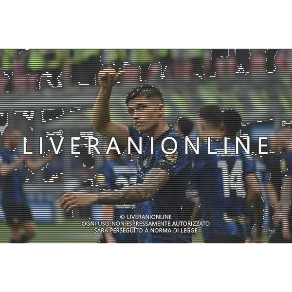 Joaquin Correa (Inter) esulta dopo il gol del 2 a 0 Inter vs Sampdoria Milano 22-05-2022 Stadio Giuseppe Meazza - San Siro Campionato Serie A TIM - 38a giornata foto Roberto Garavaglia/ag. Aldo Liverani sas