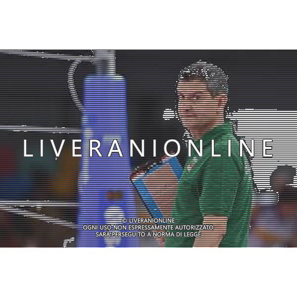 Lisa Guglielmi/LMedia - Test Match - Women Italy vs Women Bulgaria - Volleyball Test Match May 22 2022 - Pala Wanny Florence, Italy Test Match - Women Italy vs Women Bulgaria Photo showing: Lorenzo Micelli (Head Coach of Bulgaria) @Lisa Guglielmi/LiveMedia AG ALDO LIVERANI SAS