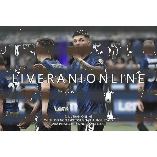 Joaquin Correa (Inter) esulta dopo il gol del 2 a 0 Inter vs Sampdoria Milano 22-05-2022 Stadio Giuseppe Meazza - San Siro Campionato Serie A TIM - 38a giornata foto Roberto Garavaglia/ag. Aldo Liverani sas/AGENZIA ALDO LIVERANI SAS