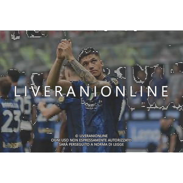 Joaquin Correa (Inter) esulta dopo il gol del 2 a 0 Inter vs Sampdoria Milano 22-05-2022 Stadio Giuseppe Meazza - San Siro Campionato Serie A TIM - 38a giornata foto Roberto Garavaglia/ag. Aldo Liverani sas/AGENZIA ALDO LIVERANI SAS