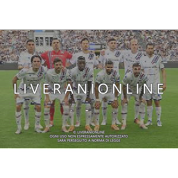 la formazione della Sampdoria, in piedi da SX Abdelhamid Sabiri, Emil Audero, Maya Yoshida, Alex Ferrari, Morten Thorsby e Antonio Candreva; in basso da SX Tommaso Augello, Bartosz Bereszynski, Ronaldo Vieira, Tomas Rincon e Francesco Caputo Inter vs Sampdoria Milano 22-05-2022 Stadio Giuseppe Meazza - San Siro Campionato Serie A TIM - 38a giornata foto Roberto Garavaglia/ag. Aldo Liverani sas/AGENZIA ALDO LIVERANI SAS