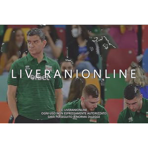 Lisa Guglielmi/LMedia - Test Match - Women Italy vs Women Bulgaria - Volleyball Test Match May 22 2022 - Pala Wanny Florence, Italy Test Match - Women Italy vs Women Bulgaria Photo showing: Lorenzo Micelli (Head Coach of Bulgaria) @Lisa Guglielmi/LiveMedia /AGENZIA ALDO LIVERANI SAS