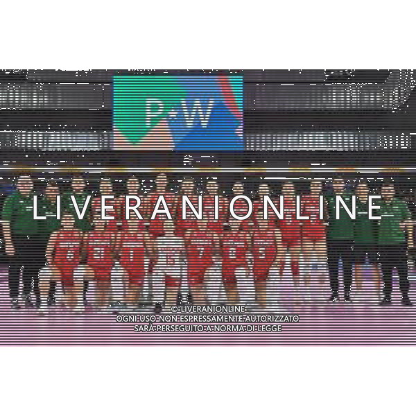 Lisa Guglielmi/LMedia - Test Match - Women Italy vs Women Bulgaria - Volleyball Test Match May 22 2022 - Pala Wanny Florence, Italy Test Match - Women Italy vs Women Bulgaria Photo showing: Team of Bulgaria @Lisa Guglielmi/LiveMedia /AGENZIA ALDO LIVERANI SAS