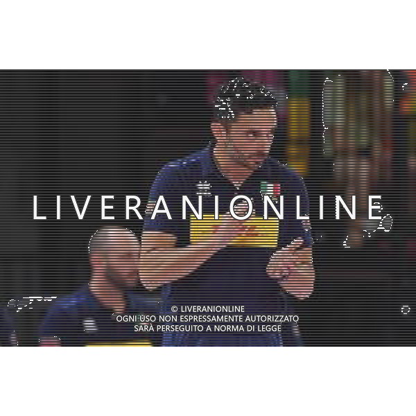 Lisa Guglielmi/LMedia - Test Match - Women Italy vs Women Bulgaria - Volleyball Test Match May 22 2022 - Pala Wanny Florence, Italy Test Match - Women Italy vs Women Bulgaria Photo showing: Davide Mazzanti (Head Coach of Italy) @Lisa Guglielmi/LiveMedia /AGENZIA ALDO LIVERANI SAS