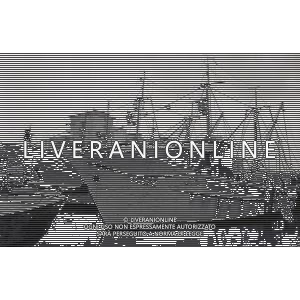 1975 TRIESTE MERCATO ITTICO NELLA FOTO LA PESCA A TRIESTE AG ALDO LIVERANI SAS