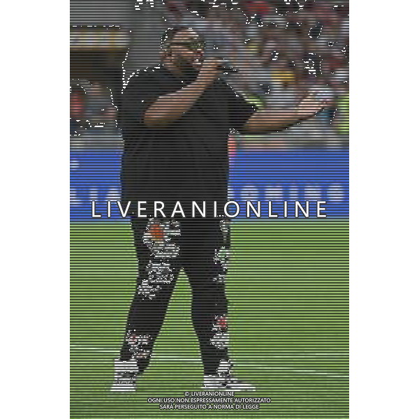 © TVRG Integrations Heroes Match nella foto Sergio Sylvestre Milano 23-05-2022 Stadio Giuseppe Meazza San Siro Partita di beneficienza a favore dell\'impegno contro ogni tipo di discrimazione foto Roberto Garavaglia/ag. Aldo Liverani sas/AG. ALDO LIVERANI SAS