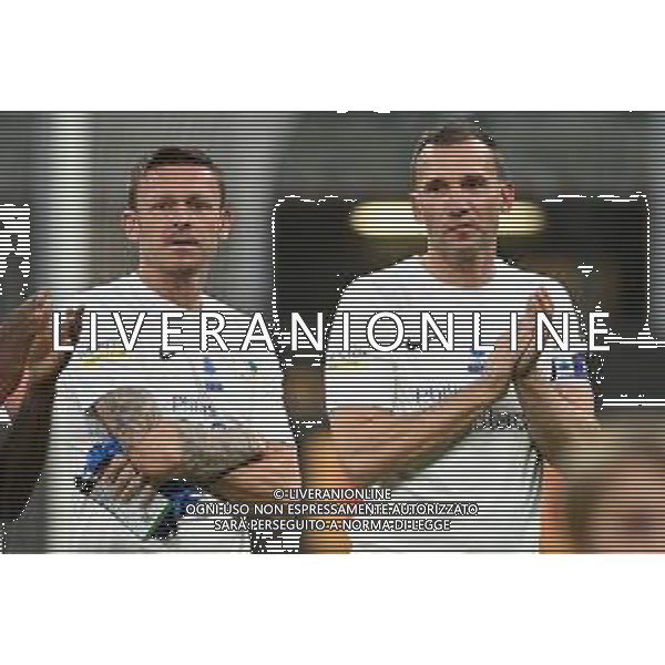 ¬© TVRG Integrations Heroes Match nella foto Roberto Baronio e Andrij Shevchenko Milano 23-05-2022 Stadio Giuseppe Meazza San Siro Partita di beneficienza a favore dell\'impegno contro ogni tipo di discrimazione foto Roberto Garavaglia/ag. Aldo Liverani sas/AG. ALDO LIVERANI SAS