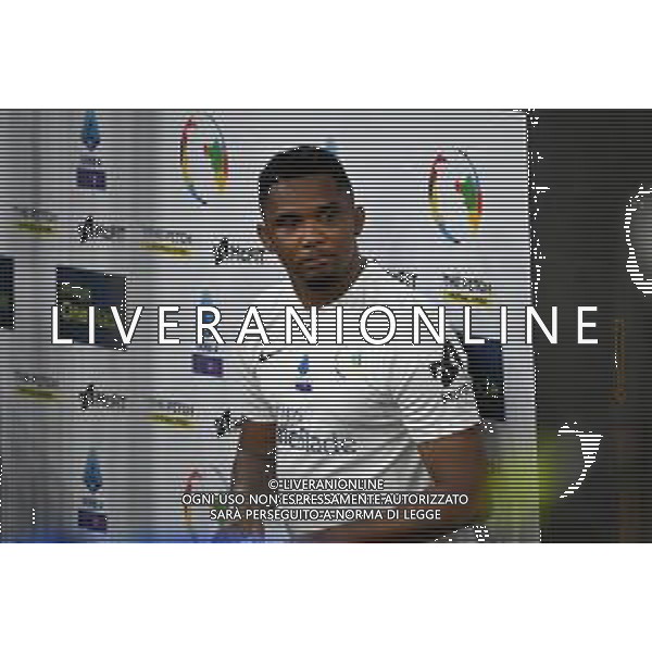 © TVRG Integrations Heroes Match nella foto Samuel Eto\'o Milano 23-05-2022 Stadio Giuseppe Meazza San Siro Partita di beneficienza a favore dell\'impegno contro ogni tipo di discrimazione foto Roberto Garavaglia/ag. Aldo Liverani sas/AG. ALDO LIVERANI SAS