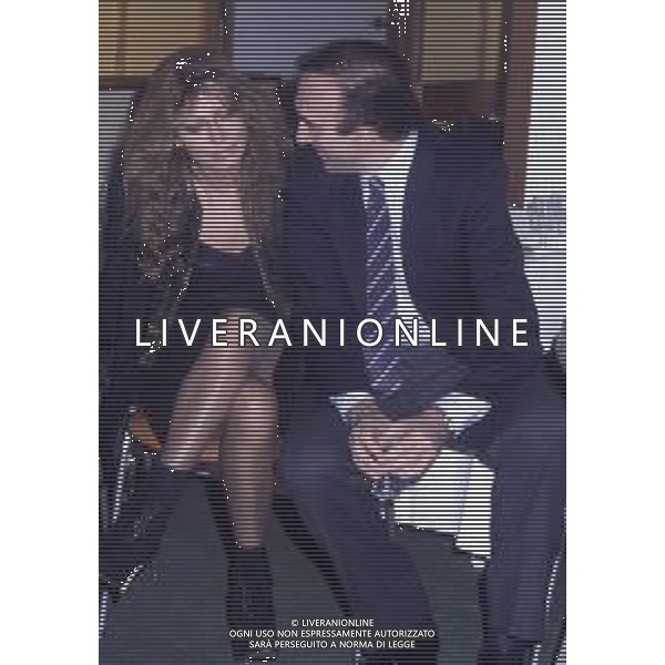 RETROSPETTIVA PIPPO BAUDO PRESENTATORE TELEVISIVO NELLA FOTO PIPPO BAUDO E ALIDA CHELLI NELL\'ANNO 1983 AG ALDO LIVERANI SAS