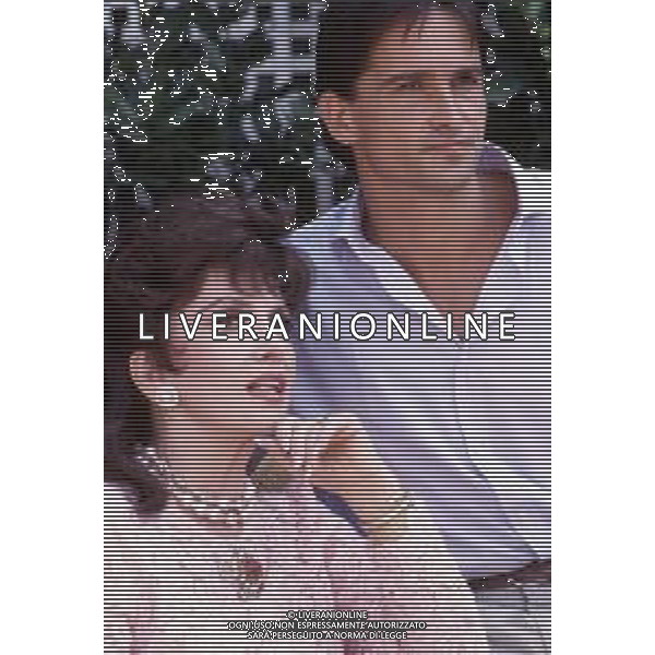 RETROSPETTIVA GINA LOLLOBRIGIDA ATTRICE NELLA FOTO CON IL FIGLIO ANDREA MILKO SKOFIC NEL 1988 ©DFP/ARCHIVIO AG. ALDO LIVERANI SAS