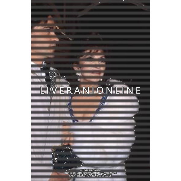 RETROSPETTIVA GINA LOLLOBRIGIDA ATTRICE NELLA FOTO CON IL FIGLIO ANDREA MILKO SKOFIC NEL 1989 ©DFP/ARCHIVIO AG. ALDO LIVERANI SAS