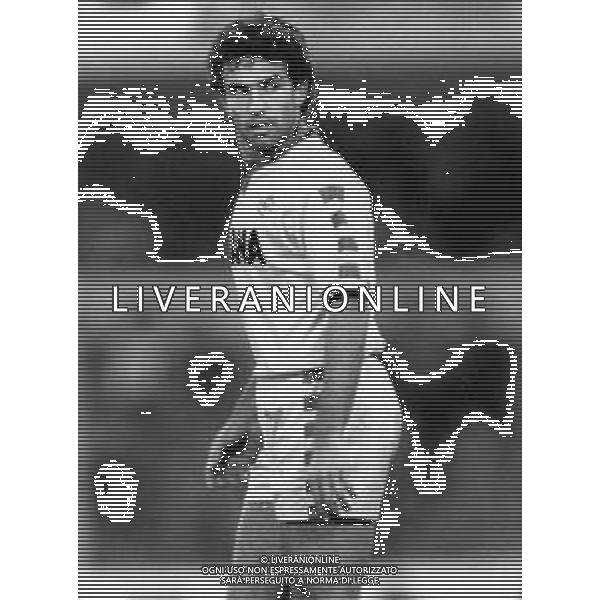 RETROSPETTIVA LUCA PELLEGRINI CALCIATORE NELLA FOTO CON LA MAGLIA DELL\'HELLAS VERONA ©DFP/ARCHIVIO AGENZIA ALDO LIVERANI SAS