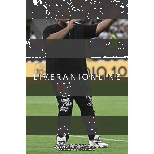 © TVRG Integrations Heroes Match nella foto Sergio Sylvestre Milano 23-05-2022 Stadio Giuseppe Meazza San Siro Partita di beneficienza a favore dell\'impegno contro ogni tipo di discrimazione foto Roberto Garavaglia/ag. Aldo Liverani sas/AGENZIA ALDO LIVERANI SAS