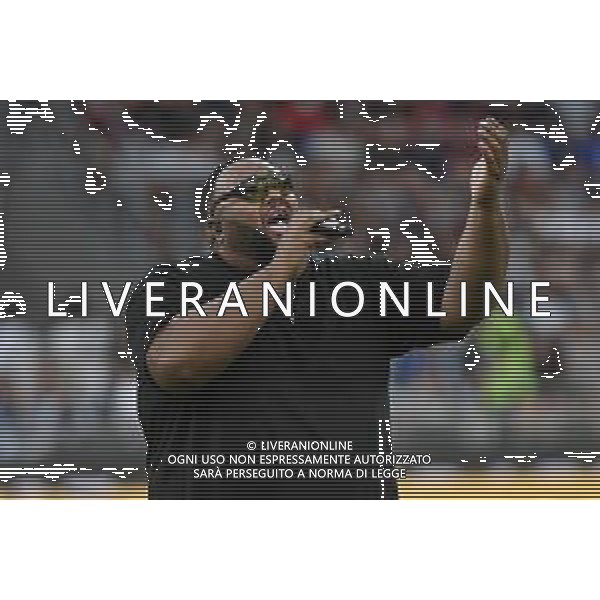 ¬© TVRG Integrations Heroes Match nella foto Sergio Sylvestre Milano 23-05-2022 Stadio Giuseppe Meazza San Siro Partita di beneficienza a favore dell\'impegno contro ogni tipo di discrimazione foto Roberto Garavaglia/ag. Aldo Liverani sas/AGENZIA ALDO LIVERANI SAS