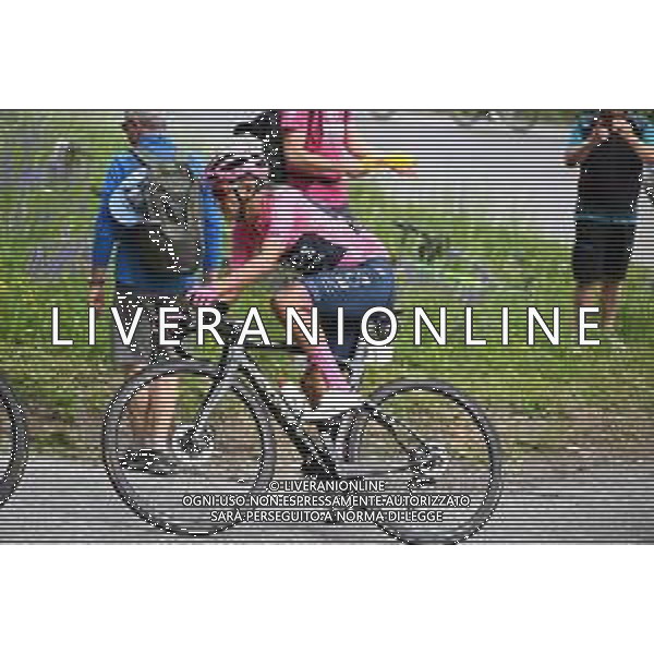 24-05-2022 Giro D\'italia; Tappa 16 Salo - Aprica; 2022, Ineos - Grenadiers; Carapaz Antonio, Richard Antonio; ©SIROTTI/AGENZIA ALDO LIVERANI SAS