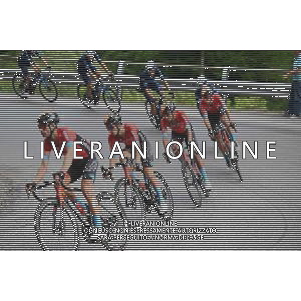 24-05-2022 Giro D\'italia; Tappa 16 Salo - Aprica; 2022, Bahrain - Victorious; Landa Meana, Mikel; Bilbao, Peio; ©SIROTTI/AGENZIA ALDO LIVERANI SAS
