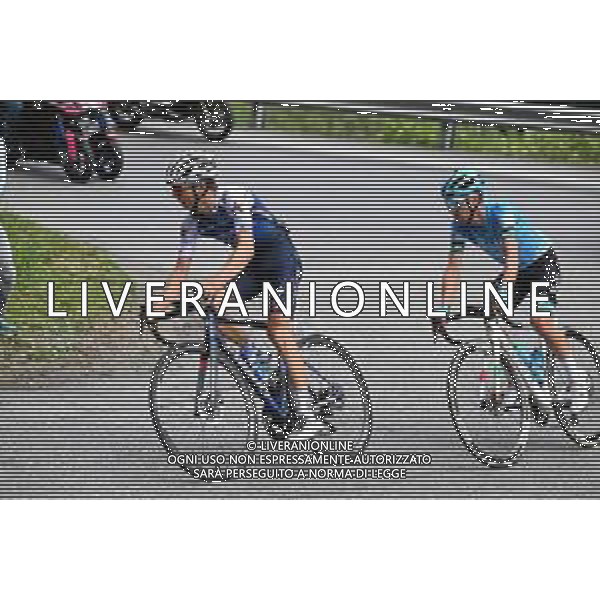 24-05-2022 Giro D\'italia; Tappa 16 Salo - Aprica; 2022, Quick Step - Alpha Vinyl; Vansevenant, Mauri; ©SIROTTI/AGENZIA ALDO LIVERANI SAS