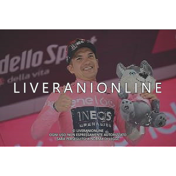 24-05-2022 Giro D\'italia; Tappa 16 Salo - Aprica; 2022, Ineos - Grenadiers; Carapaz Antonio, Richard Antonio; Aprica; ©SIROTTI/AGENZIA ALDO LIVERANI SAS